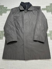 Lauren Ralph Lauren Overcoat Mens 42 R Gray Water Repellent