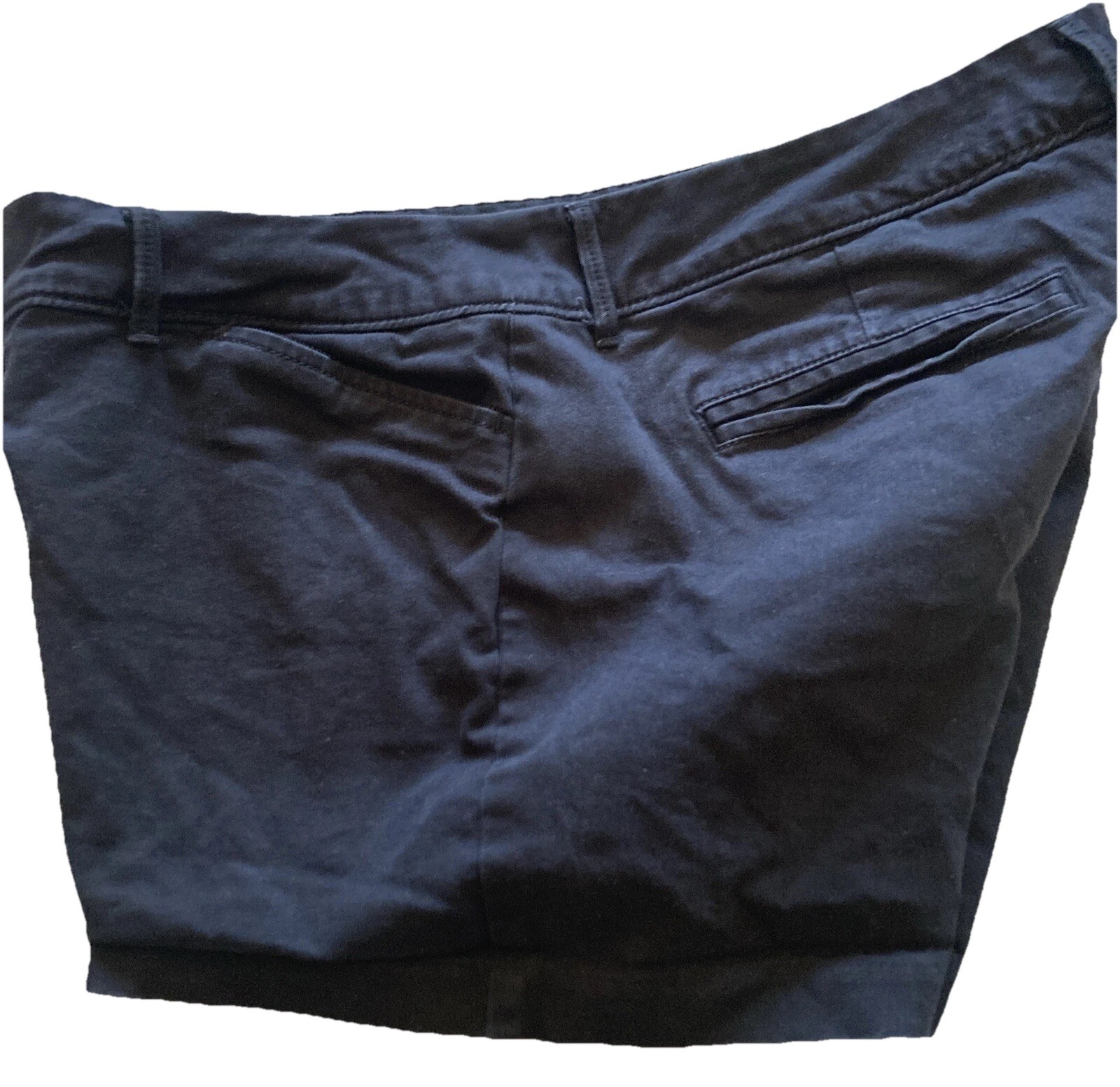 Old Navy Pixie Solid Black Button Zip Shorts Woma… - image 8