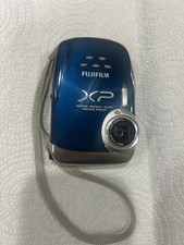 Fujifilm FinePix XP10SE 12MP Waterproof Digital Camera Blue W/ Battery Untested