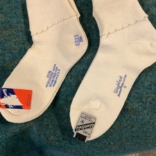 Antique Children s Socks NOS Original Packaging 2 Pair
