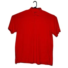 Nike Golf Tour Performance Dri-Fit Short Sleeve Polo Shirt Mens Size XL Orange