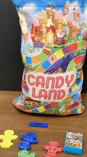 Hasbro Candy Land Backpack 58x58 Beach Towel Game Set w/Pieces Pool Beach Tote