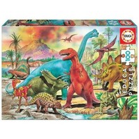 Puzzle Educa Dino (100 Pcs)