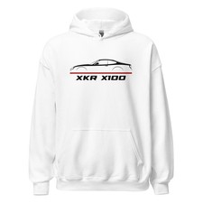 Premium Hoodie For Jaguar XKR X100 1998-2006 Car Fans Christmas Gift