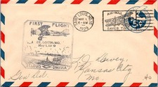 FFC 1929 Airmail - St Louis, Mo To Kansas City, Mo - J25537