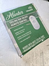 Hunter 99394 On/Off Ceiling Fan Remote Control open box