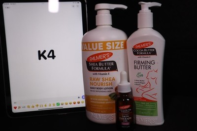   Palmer s Cocao Butter Lotion  + Raw Shea Body Lotion + Moisturizing Skin Oil