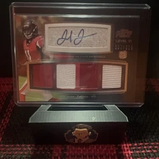 2011 Topps Prime Level VI Auto Relic /515 Julio Jones #PVI-JJ Rookie Auto RC