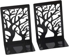 Black Metal Decorative Book Ends