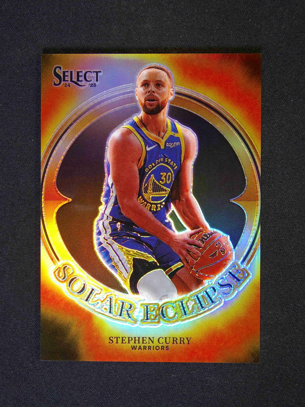 2024-25 Panini Select Stephen Curry #10 Solar Eclipse Case Hit SSP