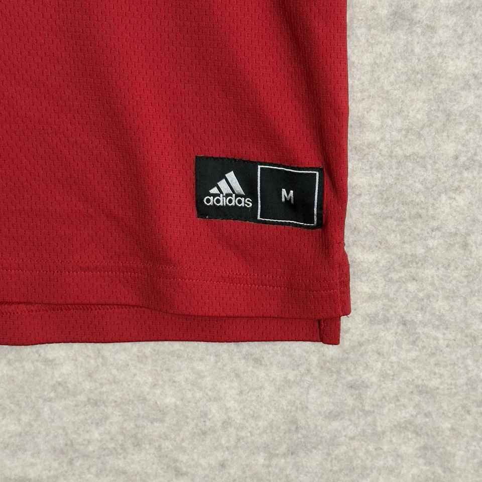 Футболка Louisville Cardinals No8 Lamar Jackson Adidas NCAA College красная L - Изображение 3 из 4