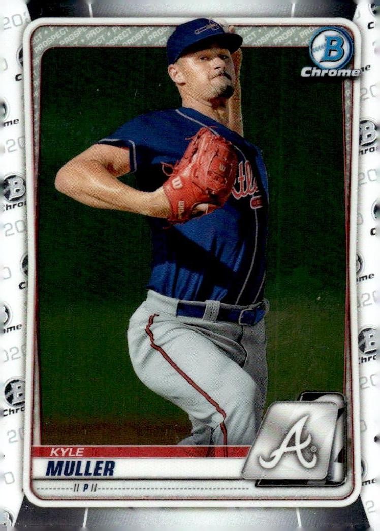 2020 Bowman Chrome #BCP-191 Kyle Muller Prospects