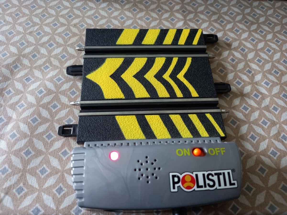 Circuit Polistil 1/32 – Deux Circuits En Un L2m80 – 4 Voitures Révisées – Complet En Boîte