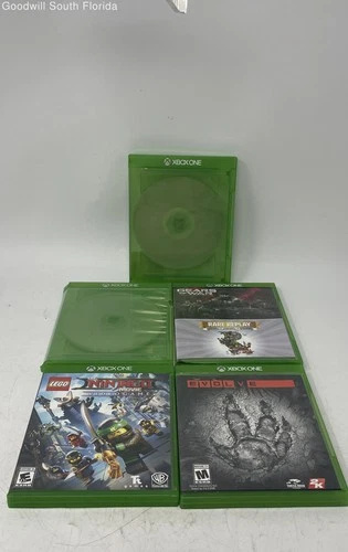 New ListingLot Of 5 Pcs Assorted Microsoft Xbox One Mixed Variety Video Games Not Tested