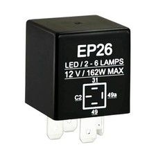 4 pin EP26 LED Turn Signal Flasher Relay Compatible with Jeep TJ Wrangler 1997