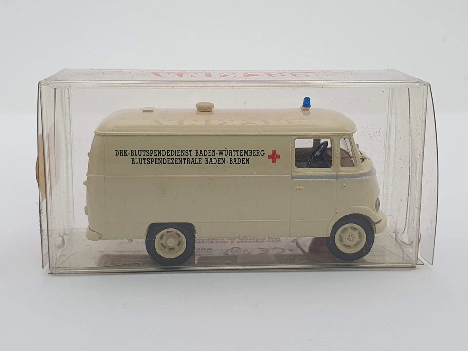 Mercedes Ambulanza Brekina 1/87 Con Scatola - Immagine 3 di 3