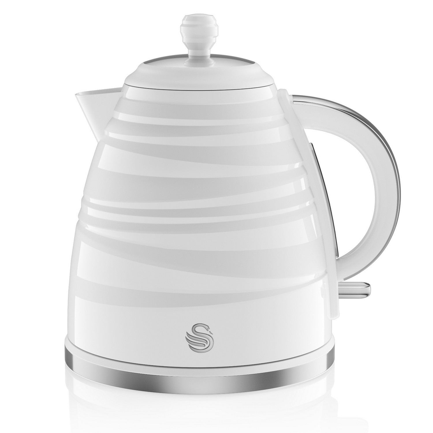 Swan Symphony 1.7L Jug Kettle White - Image 8