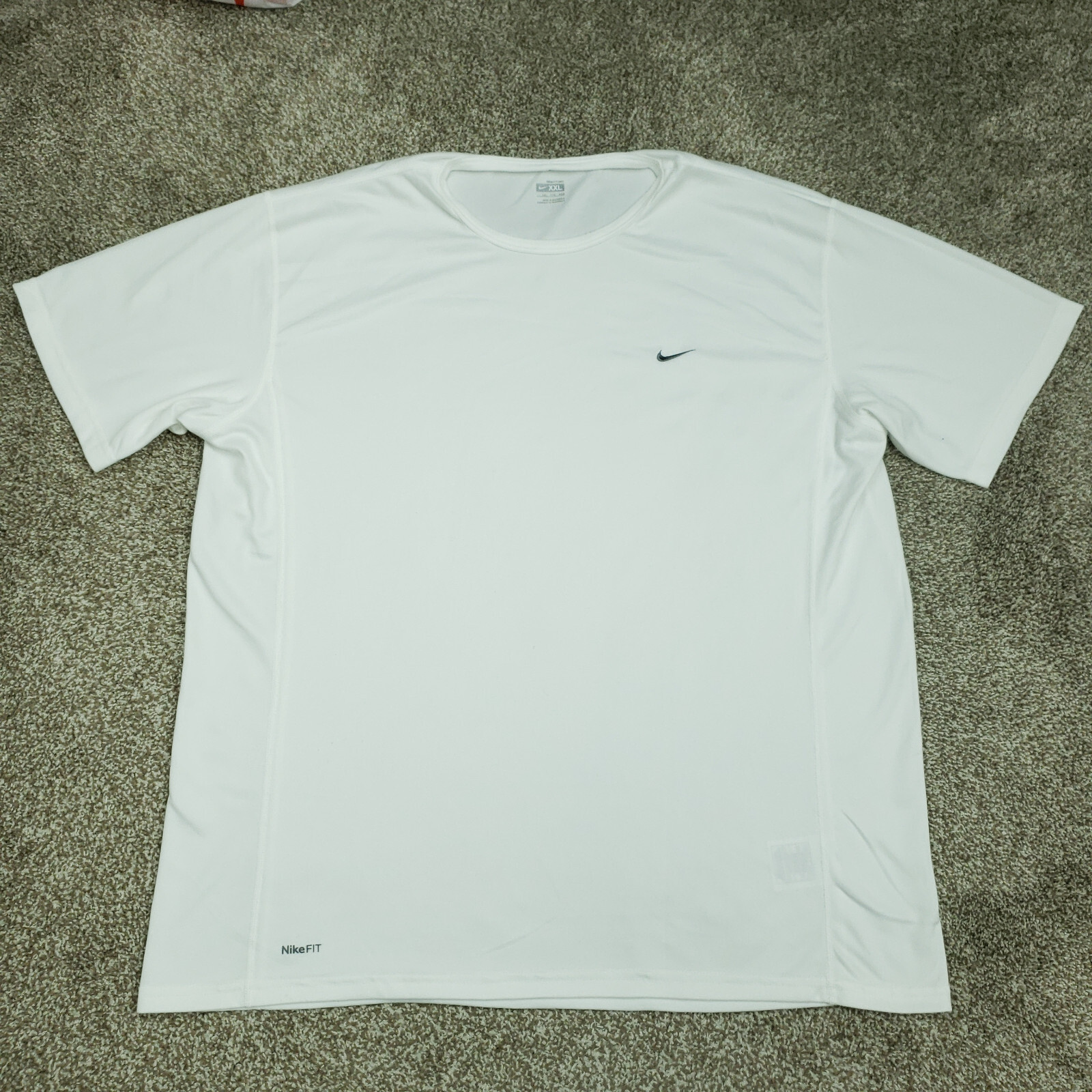 OFF WHITE X NIKE Nike Camicia Uomo XXL XXLarge Avorio Corsa Passeggiata Leggera Maratona USO DELICATO