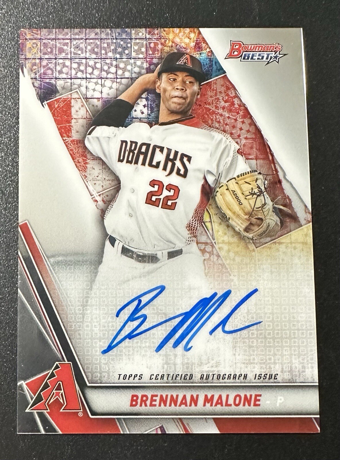 2019 Bowman's Best - Autographs #B19-BM Brennan Malone (AU, RC)