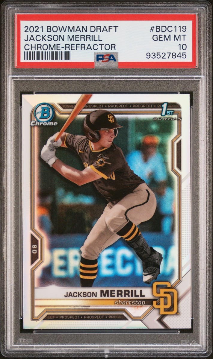 ジャクソン メリル Bowman Chrome 1st Bowman