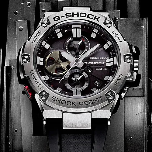Casio G-SHOCK G-STEEL GST-B100-1AJF Bluetooth Tough Chronograph