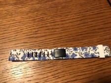 Fitbit Trio Band Blue Flower