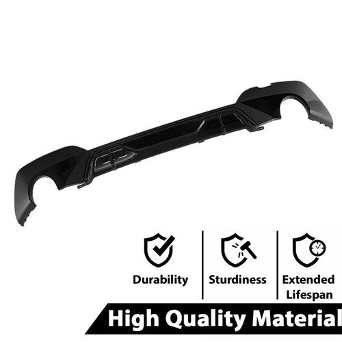 Difusor de parachoques trasero negro brillante para BMW G20 330i serie 3 M Sport 2019~2022 - Imagen 4 de 12