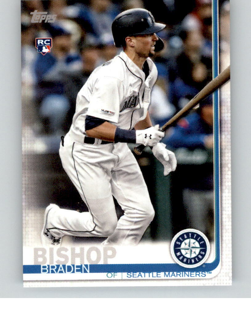 2019 TOPPS MINI On Demand BRADEN BISHOP Base Card Mariners Rookie #US125