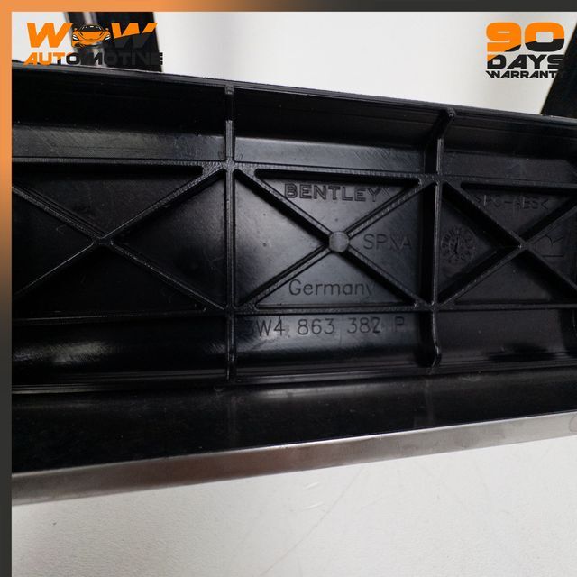 06-19 BENTLEY CONTINENTAL FLYING SPUR FRONT REAR DOOR STEP SILL TRIM SET OEM