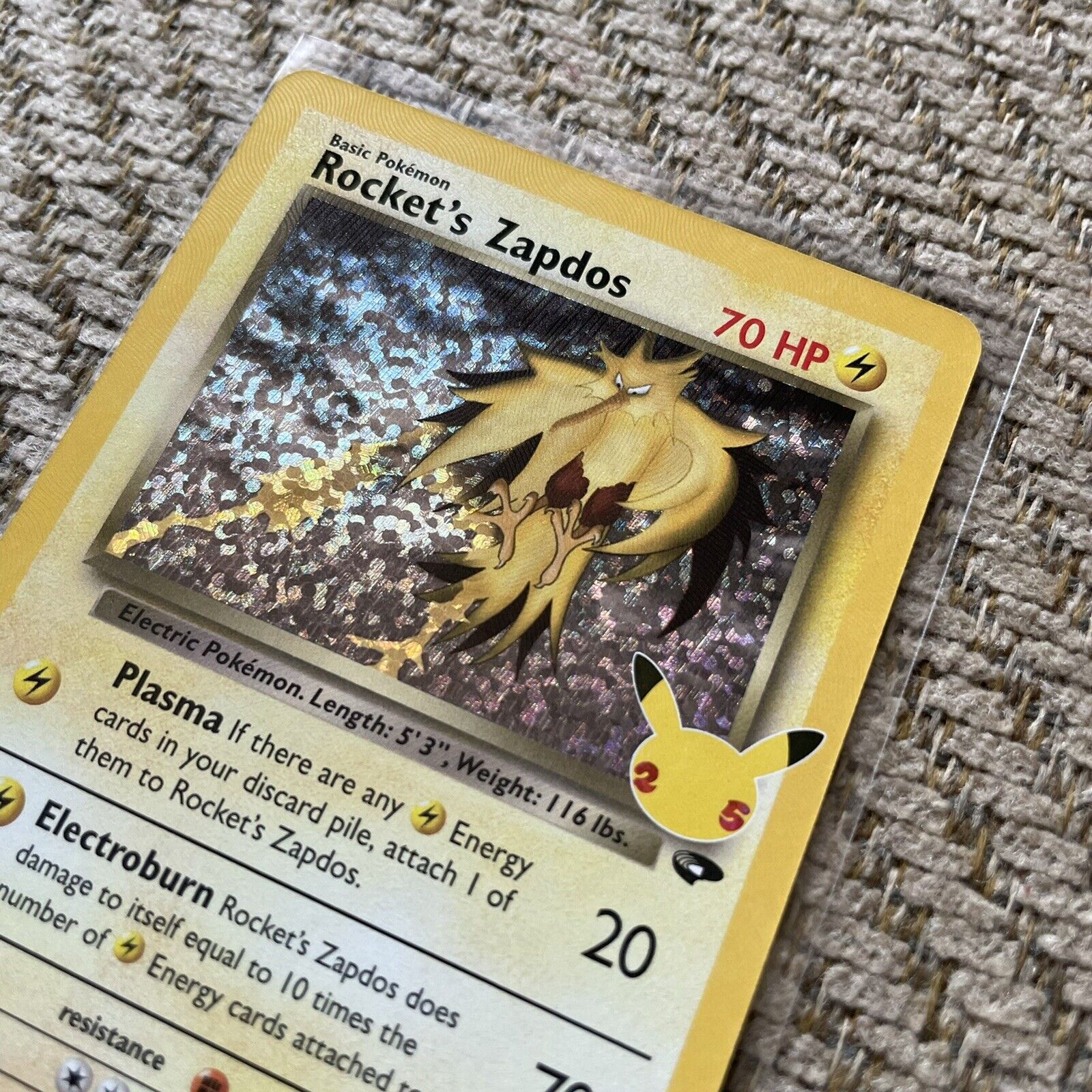 Zapdos da Equipe Rocket / Rocket's Zapdos (007/25) [15/132