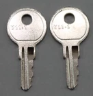 2 replacement keys for Husky 901-1000 Tool Box cut to your key code 901 to 1000