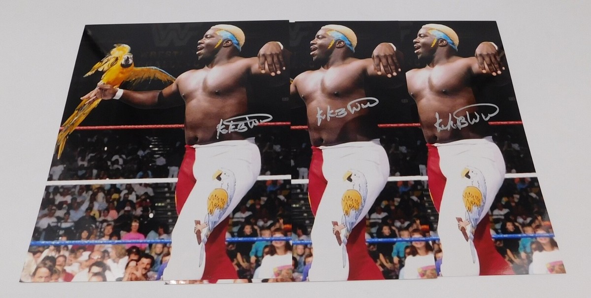 Koko B Ware Signed 8x10 WWF Wrestling Promo Photo Wrestler WWE