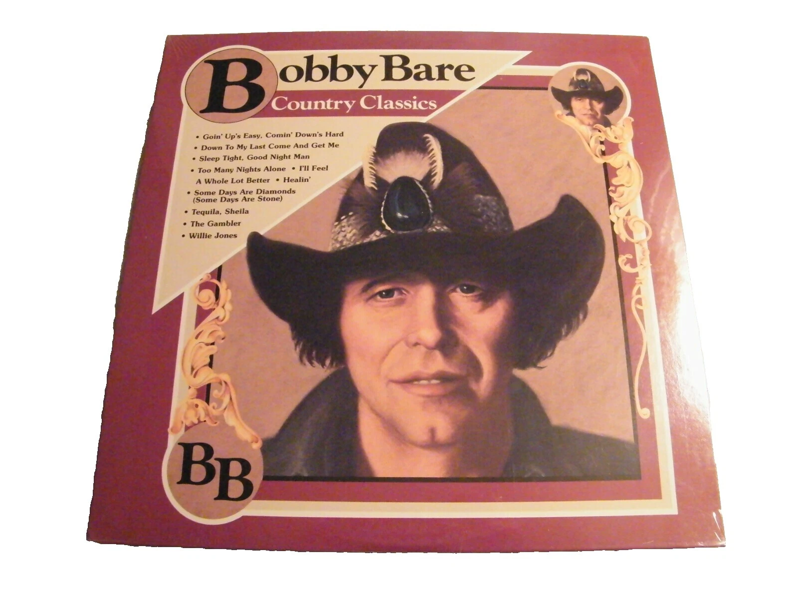 Very Good (VG) Sleeve Grading 33 RPM Speed Vinyl Records Bobby Bare