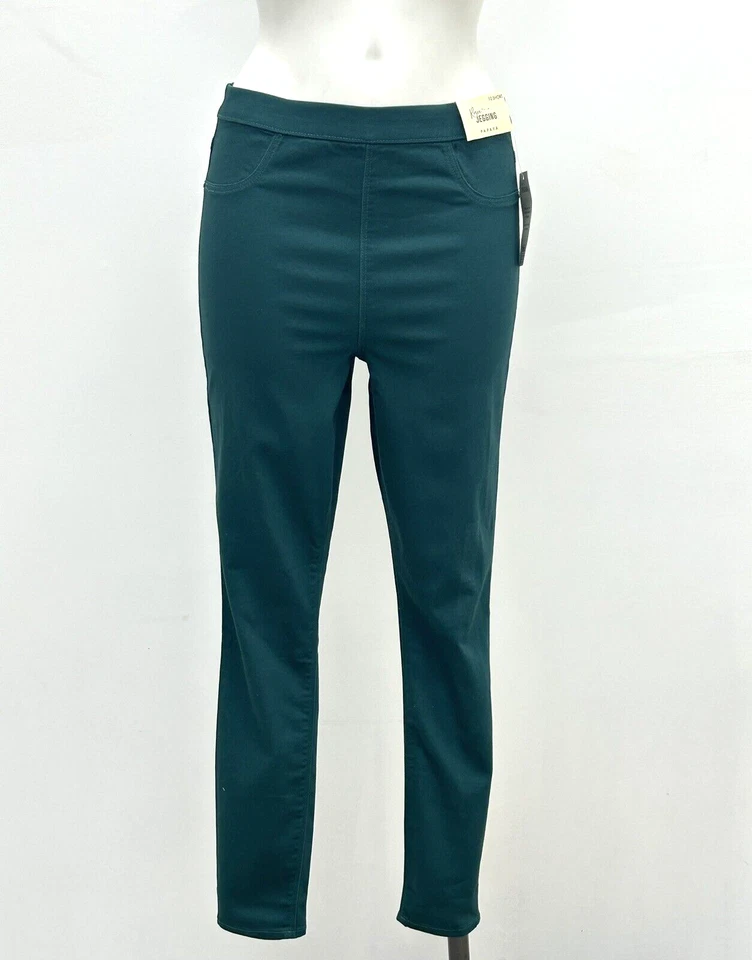 Ex Papaya Ladies Pull On Denim Jeggings 2 Colours Sizes 8 10 12 14 16 18 20 - Image 2 of 4