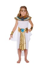 Girls Egyptian Cleopatra Costume 10–12 Years Fancy Dress Outfit with Accessories