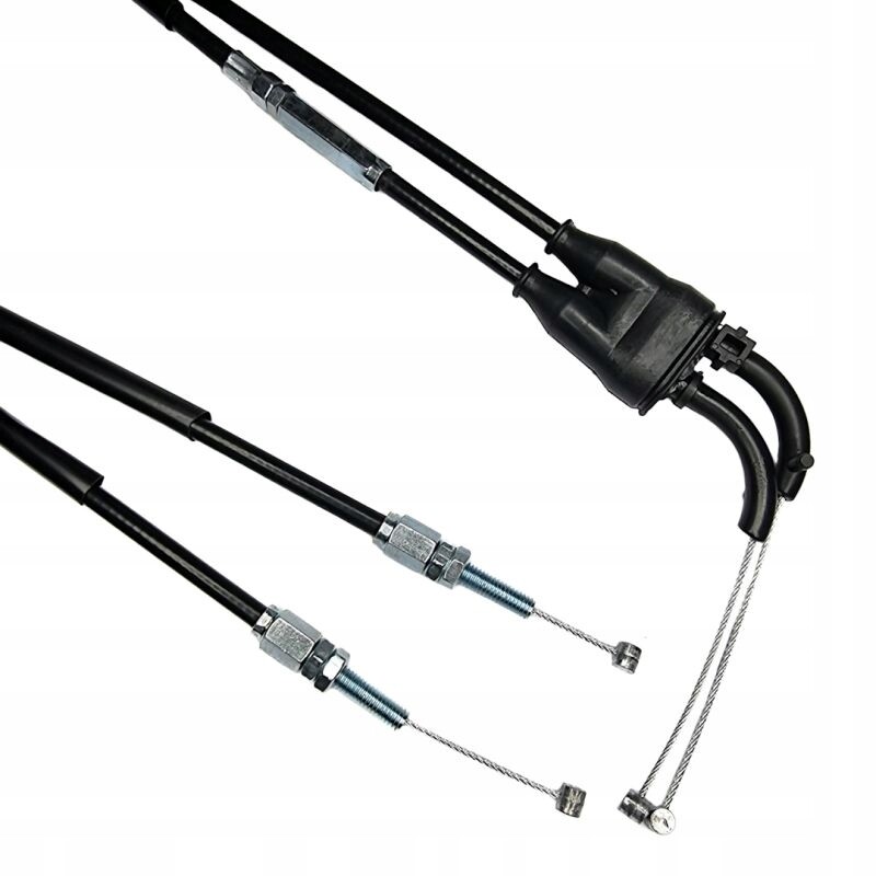 Câble d'accélérateur pour Suzuki DR 350 de 1990 à 1997 en acier tressé haute résistance