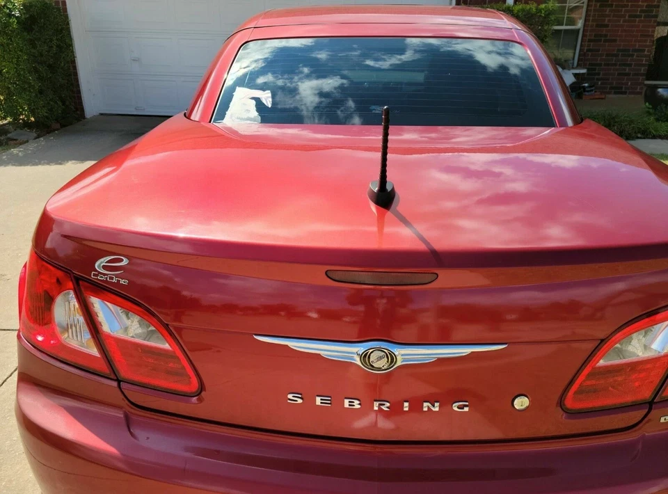 Mástil de antena espiral de goma corto de 7" radio AM/FM para Chrysler Sebring 2007-2010 Foto 4 de 4