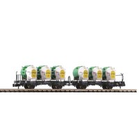 Fleischmann BehäLtertragwagen-Doppeleinheit Bts 50 Db, Spurweite N, 823306