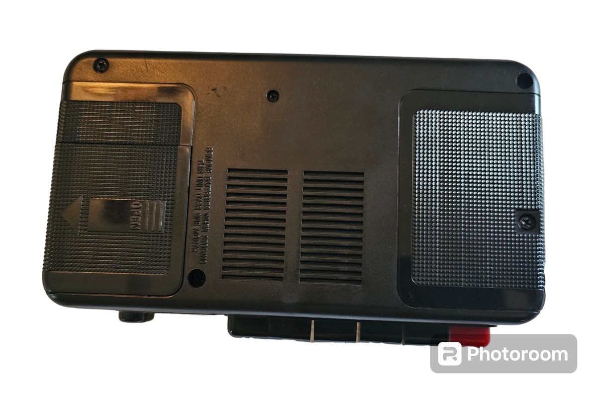 Ge Vtg Portable Cassette Player Recorder 3-5301B Charger Included