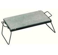 Pietra ollare con telaio 50x40 cm 40x30 cm barbecue pic-nic giardino weekend