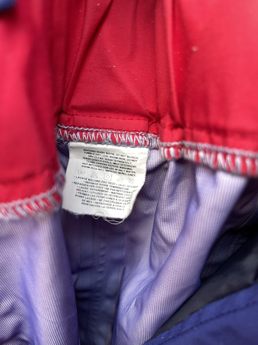 （超美品）Patagonia スノーボードウエア Vintage Patagonia Snow Ski Suit, Unisex Medium Red With Blue