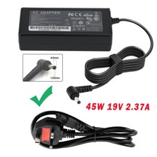 For Asus Vivobook Laptop Charger Adapter Power Lead 45W 19V 2.37A AD883220 X553M