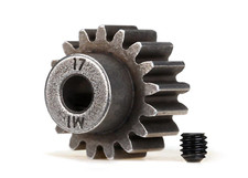 Traxxas 6490X 17T Pinion Gear 1.0 Metric Pitch fits 5mm Shaft