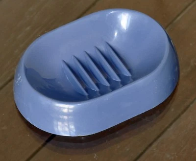 PORTE Support SAVON MAKIO HASUIKE Ed GEDY Plastique Bleu Salle de bain Design 80 - Photo 1/2