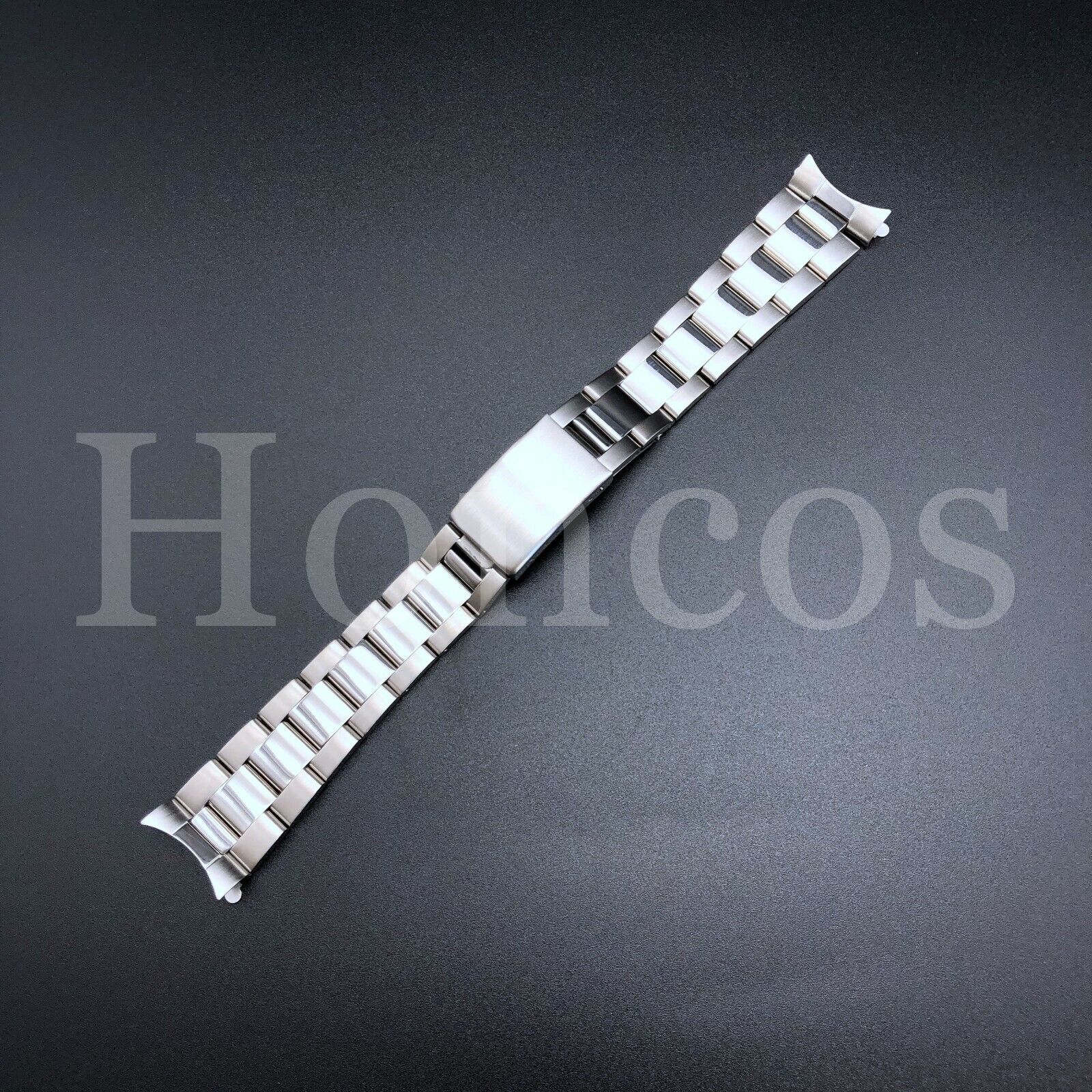 19 MM OYSTER WATCH BAND BRACELET FOR ROLEX DATEJUST 16013 16233 SILVER COLOR