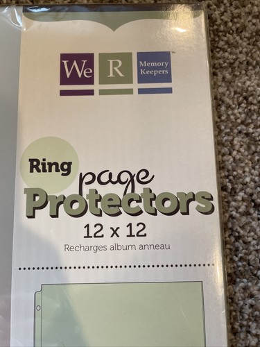 We R Memory Keepers Page Protectors 12 x 12-inch 3-Ring Album, 25 pack - Picture 2 of 4