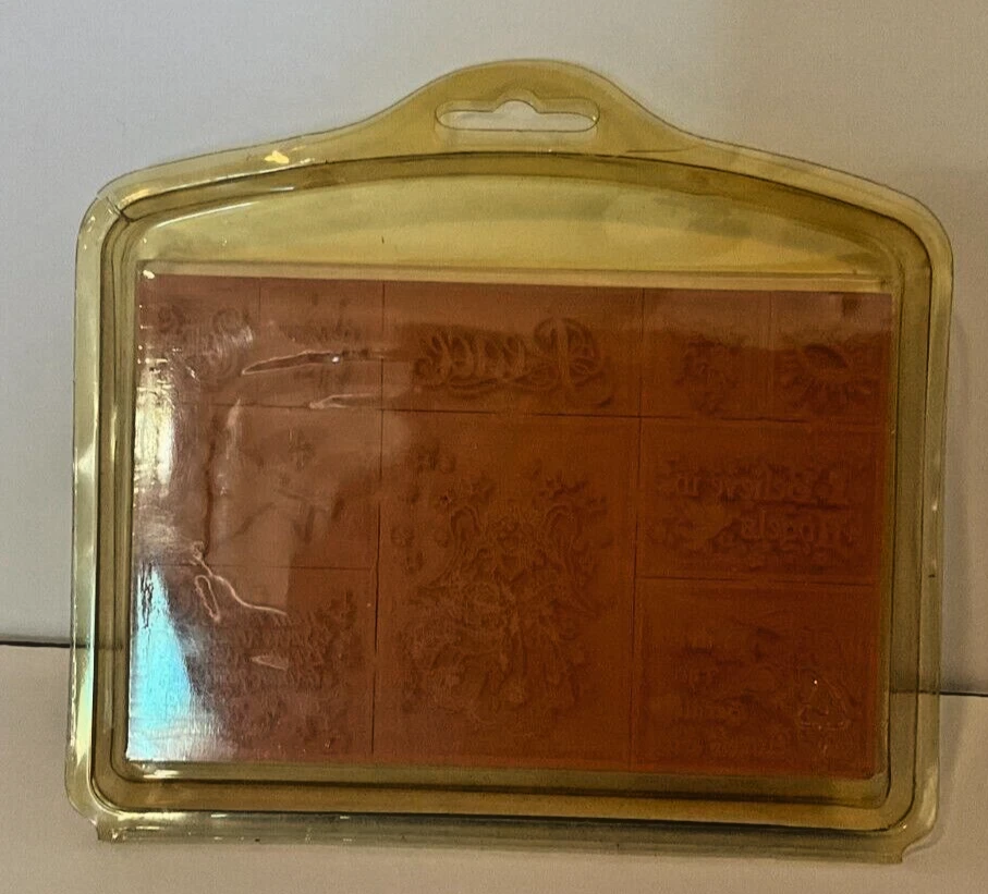 Juego de estampillas de goma Angels SK131 vintage 1993 nuevas y sin usar vacaciones Foto 3 de 3