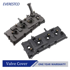 Pair Left & Right Engine Valve Cover w/ Gaskets For Nissan Armada Infiniti QX56