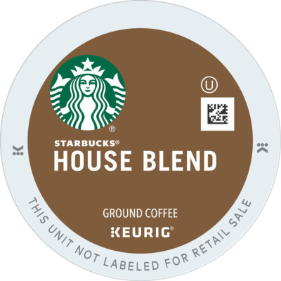 Starbucks House Blend Coffee 22 to 132 Count Keurig K cups Choose Any Size