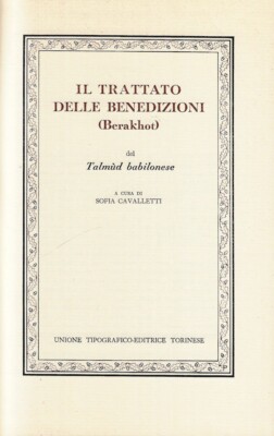 Von Sofia..BABYLONISCHER TALMUD : SEGENSVERTRAG